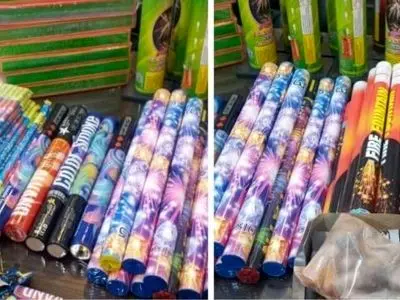 کشف بیش از ۱۷ هزار عدد مواد محترقه غیرمجاز در بندرانزلی