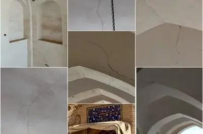 قلعه امیرآباد و حسینیه‌های تاریخی زواره دچار ترک و آسیب‌ شده‌اند/ گزارش‌های دقیق‌تر امروز به تهران ارسال می‌شود