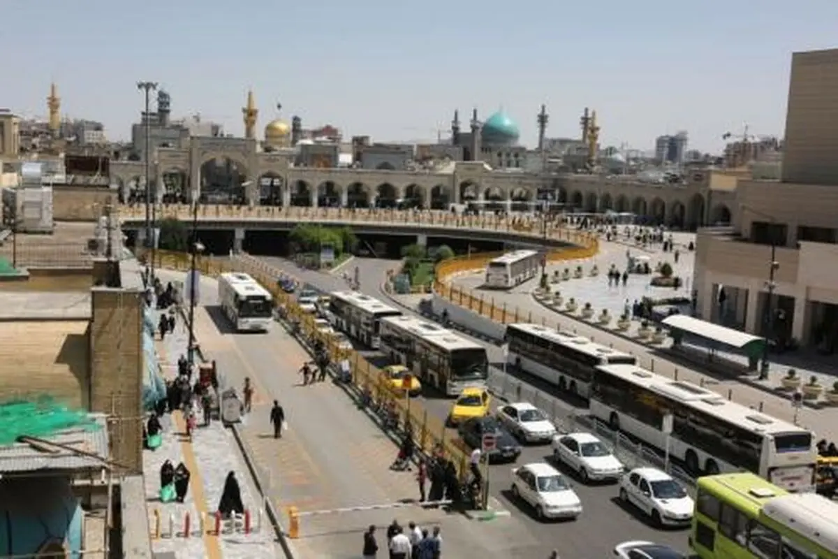 ظرفیت معابر و خیابان‌های منتهی به حرم مطهر رضوی پاسخگوی نیاز موجود نیست