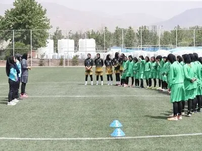 شروع تمرینات تیم ملی فوتبال جوانان بانوان در مرکز ملی فوتبال