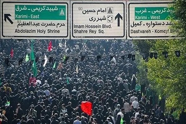 تمهیدات ترافیکی راهپیمایی جاماندگان اربعین در تهران/ مسیرهای پیاده‌روی و محل استقرار ناوگان تاکسیرانی و اتوبوسرانی 