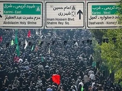تمهیدات ترافیکی راهپیمایی جاماندگان اربعین در تهران/ مسیرهای پیاده‌روی و محل استقرار ناوگان تاکسیرانی و اتوبوسرانی 