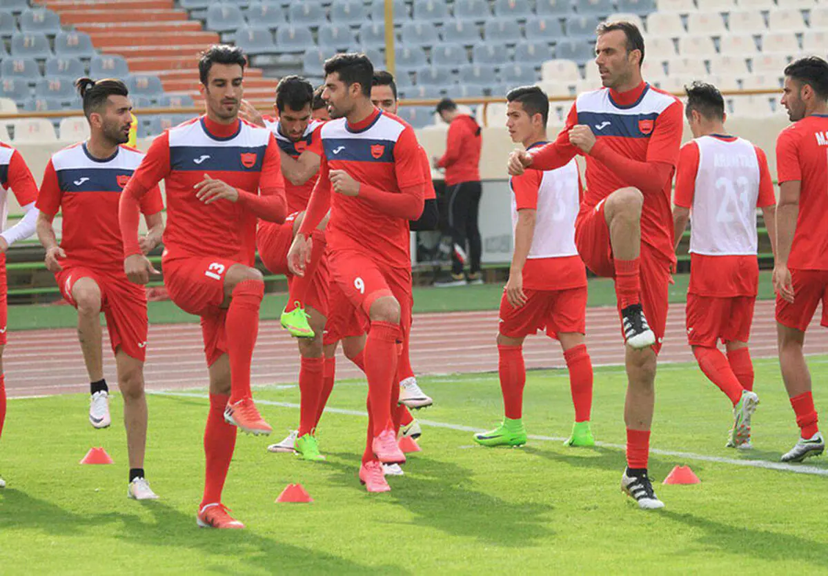 پرسپولیس، بردن الریان را تمرین کرد