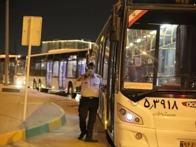 حمله افراد ناشناس به اتوبوس درون شهری مشهد
