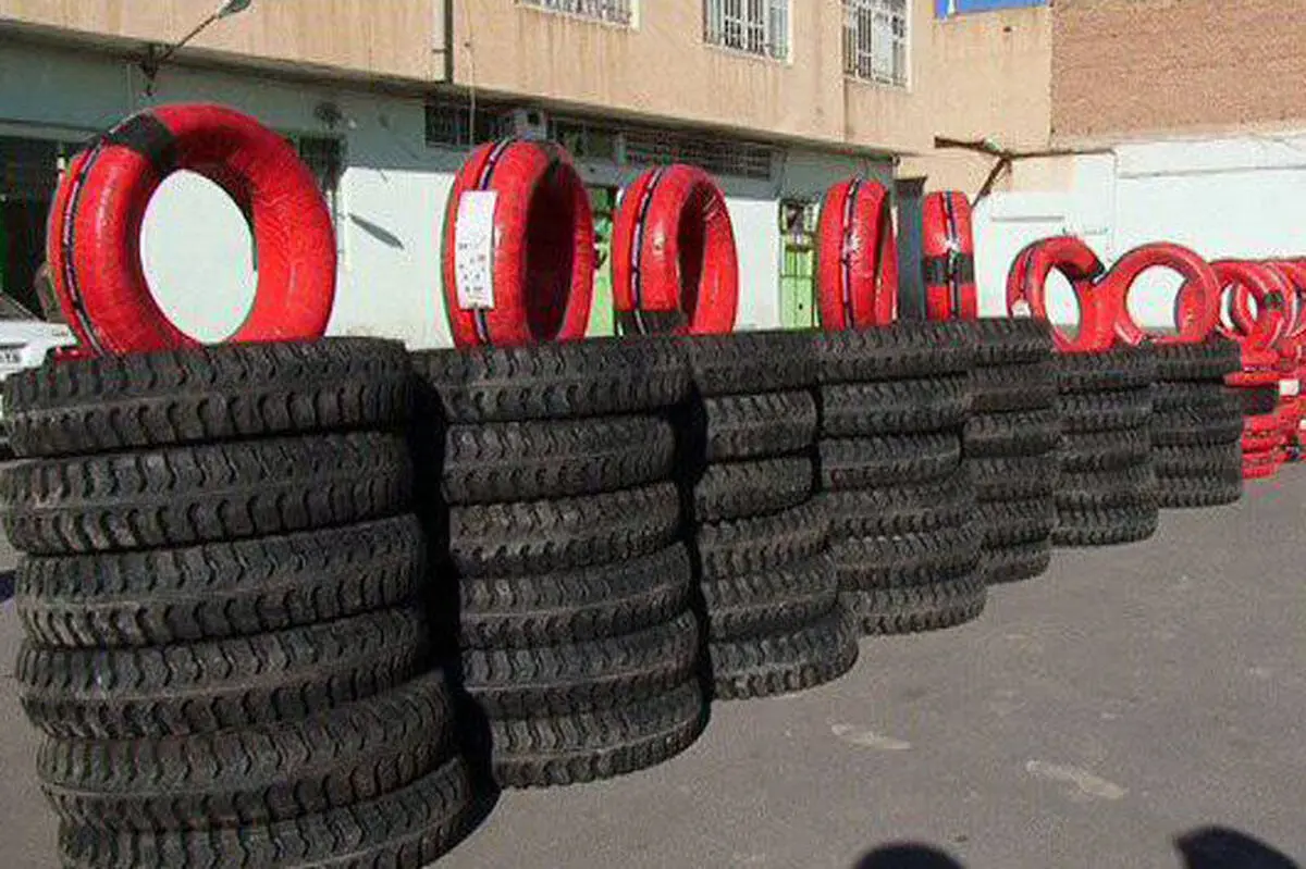 کشف انبار لاستیک خودرو در بیرجند