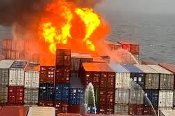 Cargo ship catches big fire off India’s Goa coast: Report