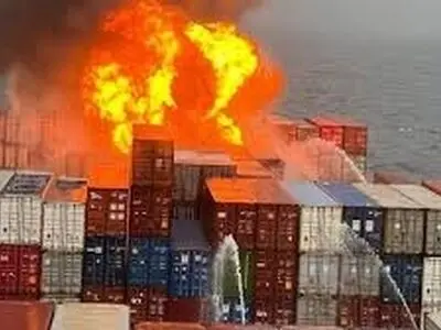 Cargo ship catches big fire off India’s Goa coast: Report