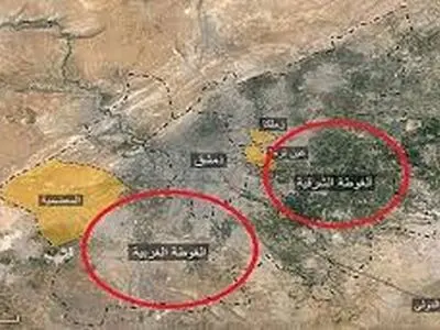 بازداشت نظامیان انگلیسی در غوطه شرقی