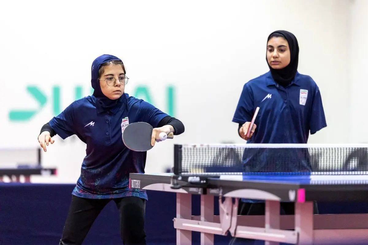 ۲ مدال برنز برای تیم‌های دوبل دختران و پسران ایران