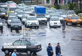 بارش باران در قزوین