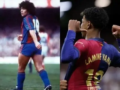 لامین یامال، وارث شماره ۱۰ بارسلونا / پیراهنی به سنگینی مارادونا