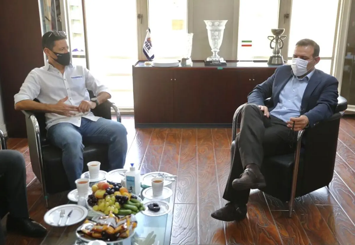 فغانی با رییس فدراسیون دیدار کرد 
