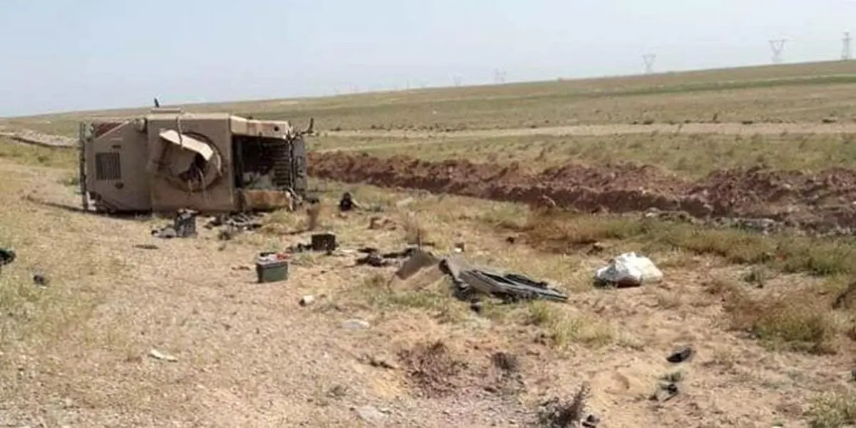 حمله افراد ناشناس به خودروی نظامیان آمریکا در جنوب «الحسکه»