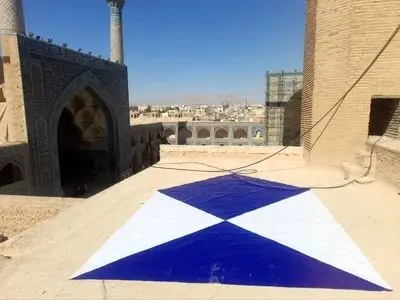 نصب «سپر آبی» در آثار ثبت‌جهانی و موزه‌های آذربایجان‌شرقی