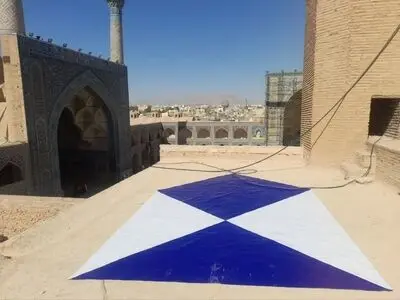 نصب «سپر آبی» در آثار ثبت‌جهانی و موزه‌های آذربایجان‌شرقی