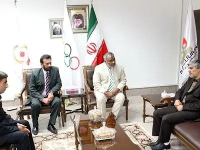 دیدار دبیرکل کنفدراسیون کبدی آسیا با رئیس و دبیرکل کمیته ملی المپیک