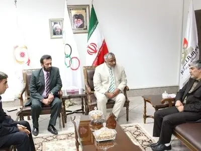 دیدار دبیرکل کنفدراسیون کبدی آسیا با رئیس و دبیرکل کمیته ملی المپیک