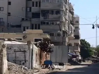 لحظات هولناک منفجر شدن ساختمان‌های مسکونی در غزه + فیلم