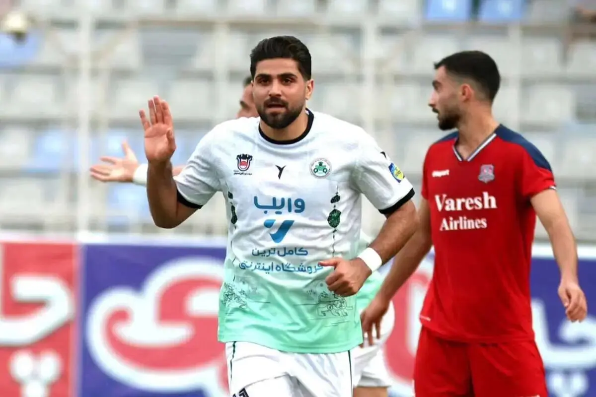 نساجی مازندران 1 - 1 ذوب آهن اصفهان / وطنی در حسرت برد؛ نساجی همچنان دور از پیروزی