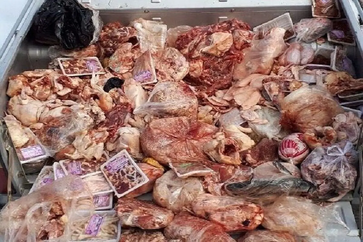 کشف 3 تن گوشت فاسد در شهرستان بابل