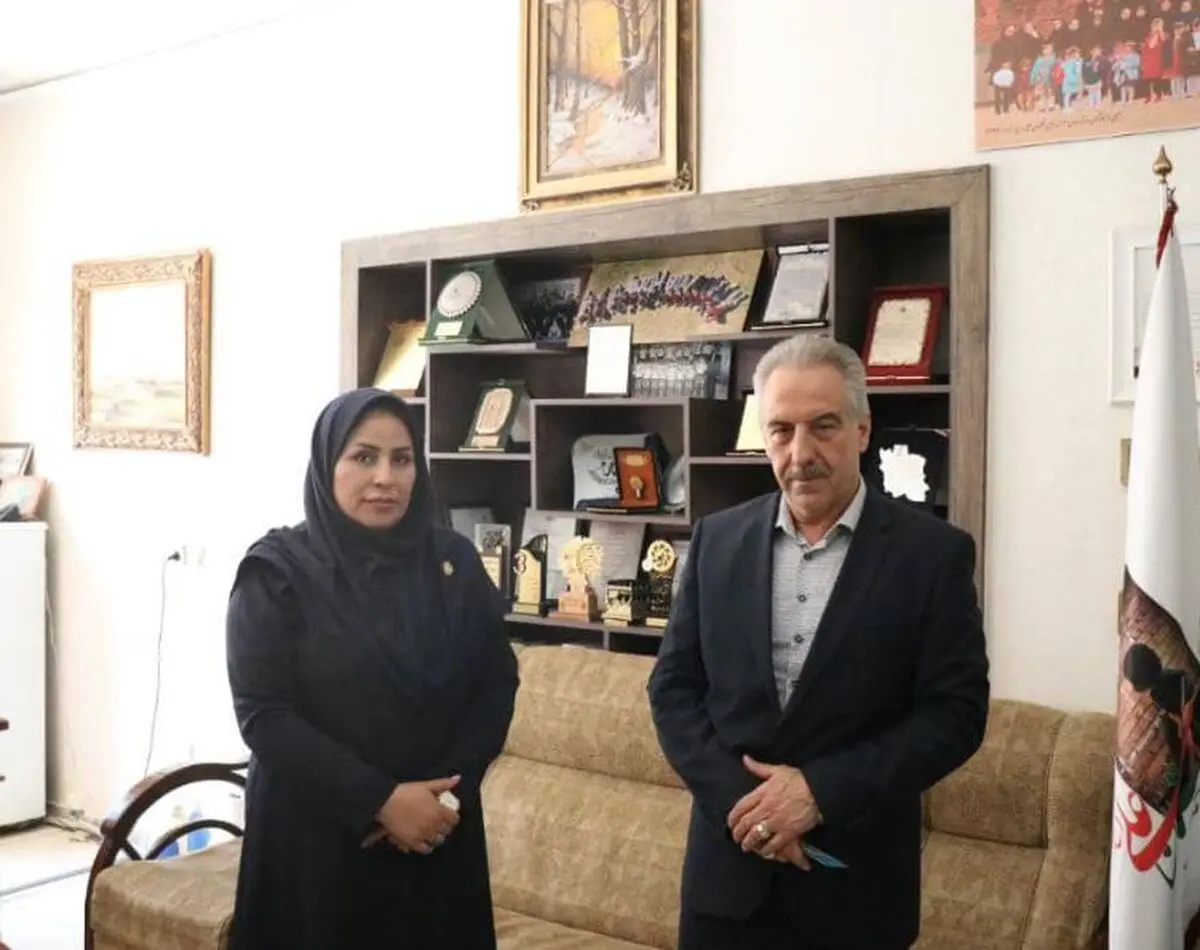 عضو شورای عالی سازمان نظام پرستاری سفیر مهربانی موسسه گلستان شد
