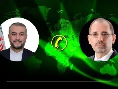 Iran, Jordan FMs discuss Palestine developments over phone