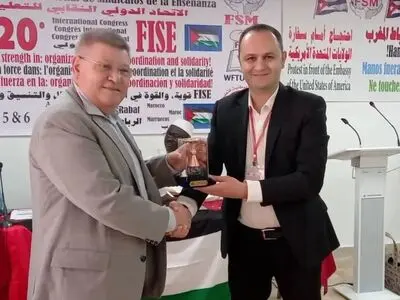 پیام تبریک معاون دبیرکل خانه کارگر به مناسبت انتخاب محسنی کبیر به عنوان نایب‌رئیس FISE 