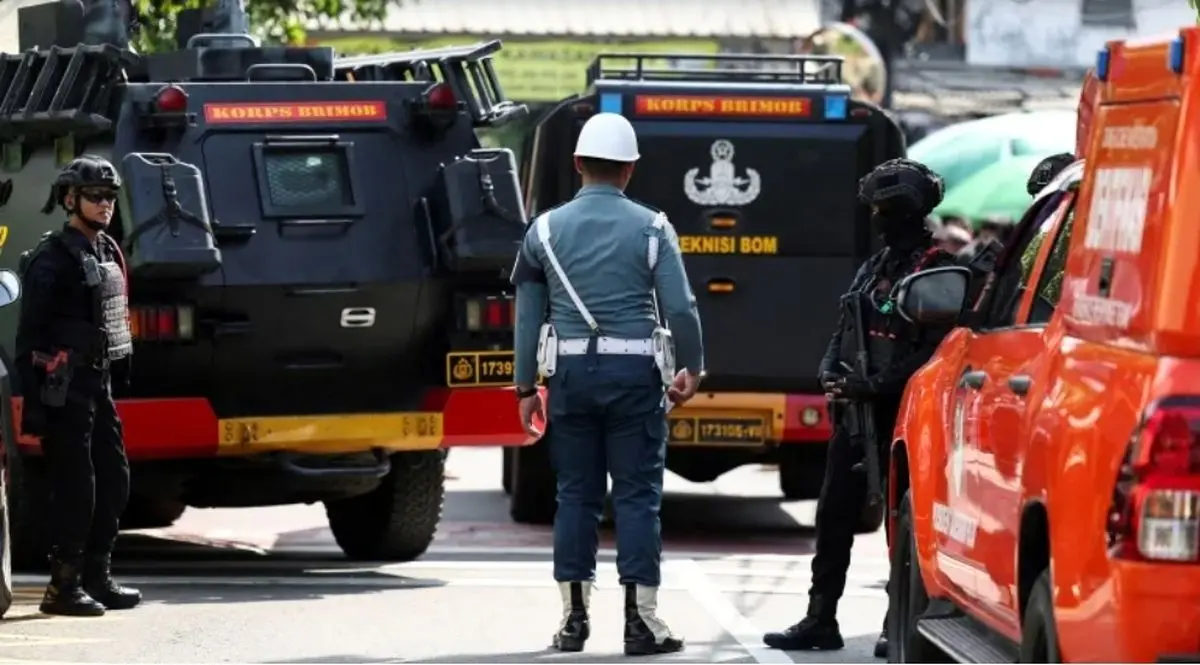 زخمی شدن ده‌ها تن طی وقوع انفجار در یک مسجد در جاکارتا