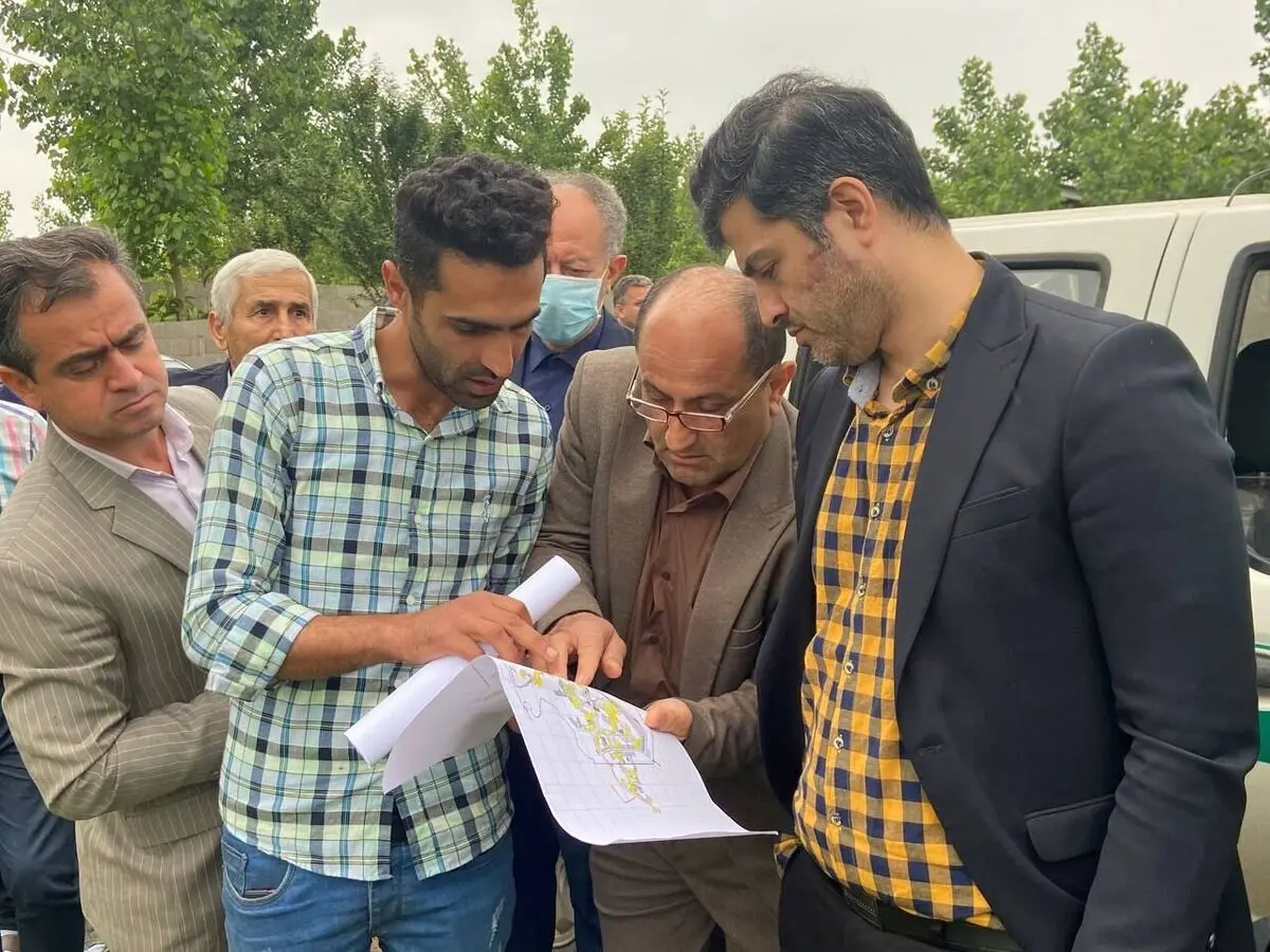  دستور توقف بازنگری طرح هادی روستای دلیوندان بخش تولمات