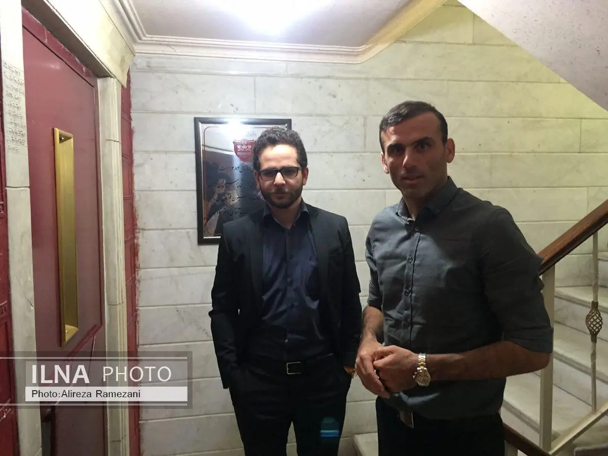 سید جلال حسینی به باشگاه پرسپولیس رفت+عکس