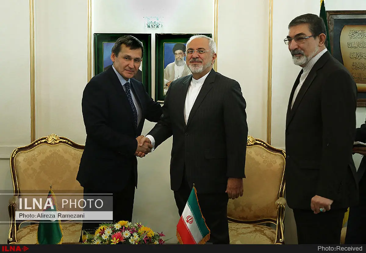ظریف با وزیر خارجه ترکمنستان دیدار کرد