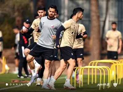 تصاویری از تمرین امروز پرسپولیس