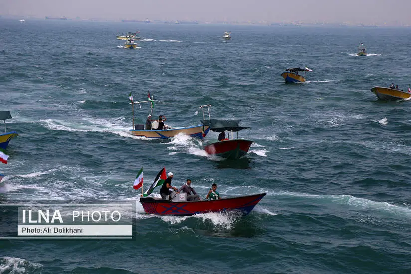 رزمایش دریایی حمایت از مردم غزه - 10
