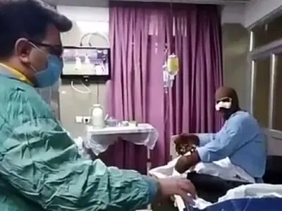 دو تکنسین اورژانس اراک بر اثر سوختگی مصدوم شدند