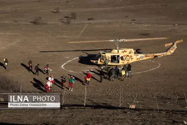 عملیات مهار آتش‌سوزی مناطق کوهستانی روستاهای دلیر و الیت