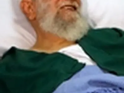 سیدهادی خامنه‌ای از رهبر انقلاب عیادت کرد