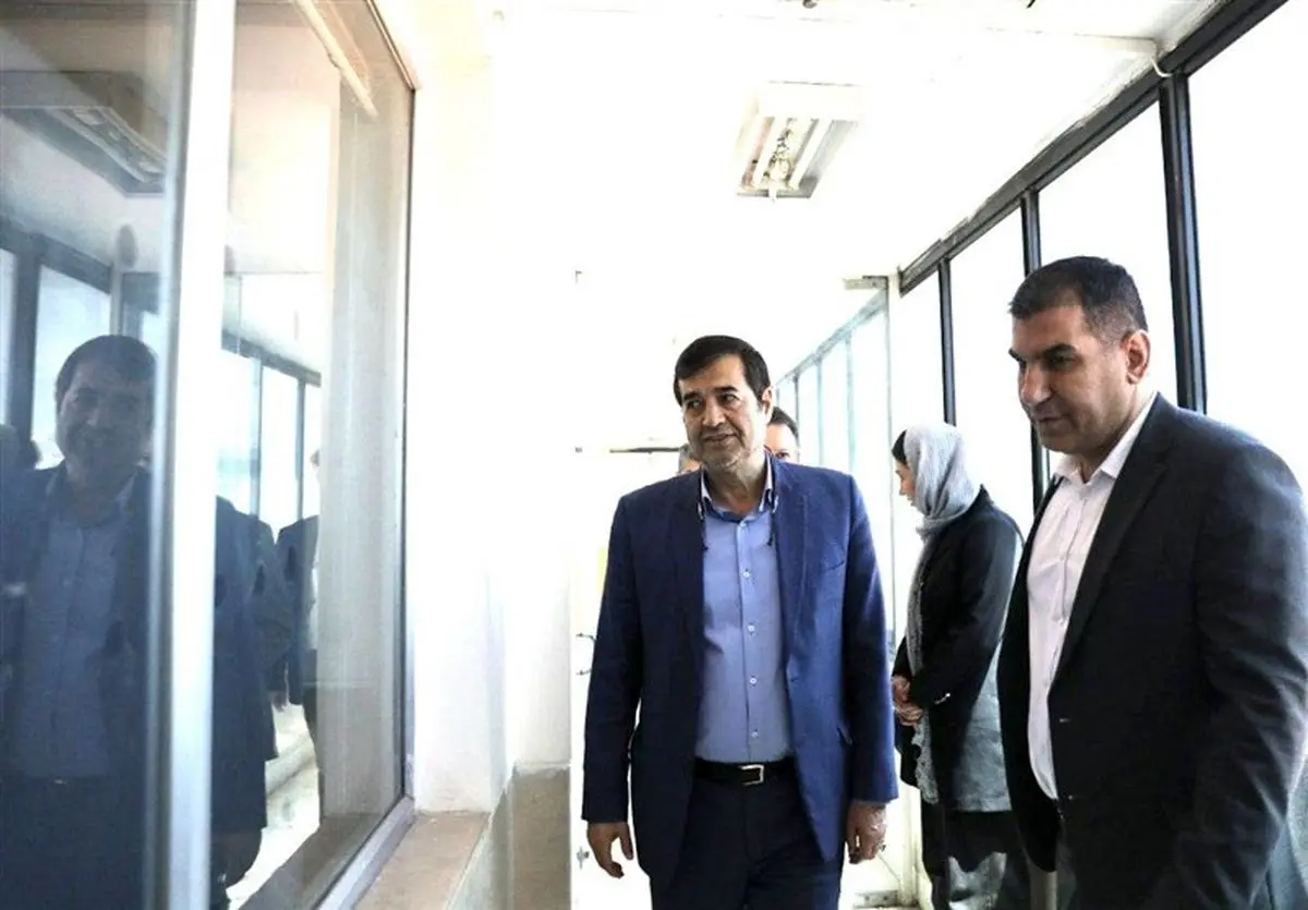 عیادت وزیر ورزش و رئیس فدراسیون بوکس از جاسم دلاوری