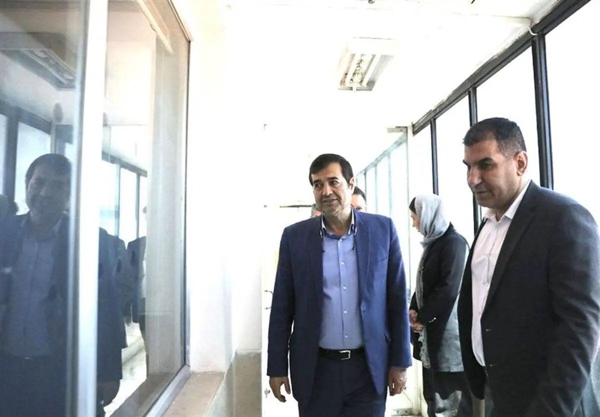  عیادت وزیر ورزش و رئیس فدراسیون بوکس از جاسم دلاوری 