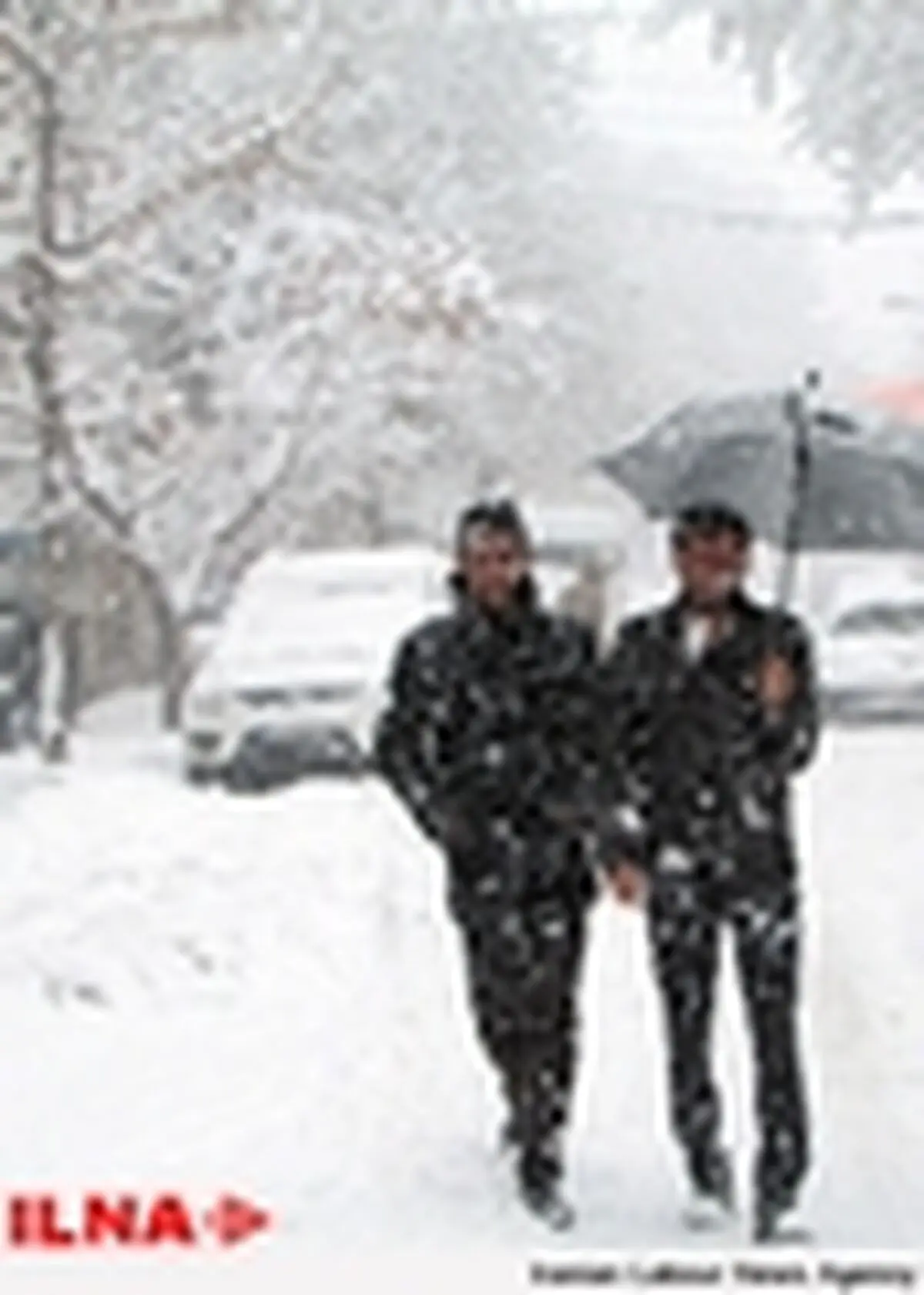بارش برف در محورهای مواصلاتی چهار استان کشور