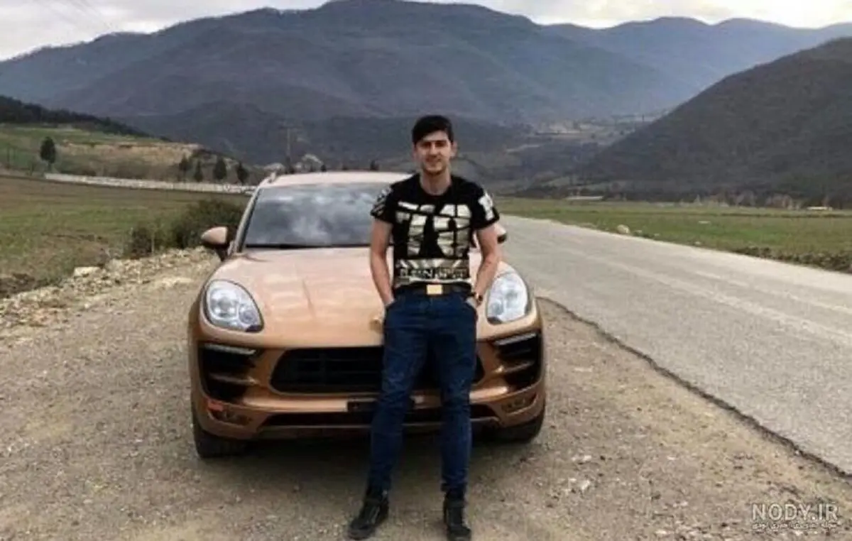 توقیف پورشه لوکس سردار آزمون در کرمان