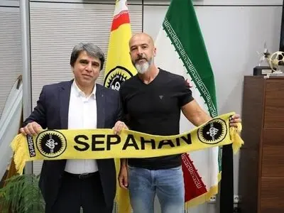 مربی جدید سپاهان کار خود را آغاز کرد (تصاویر)