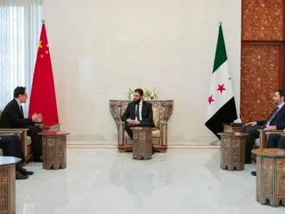 دیدار یک هیئت چینی با الجولانی در دمشق 