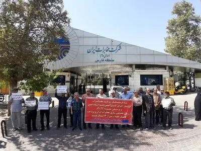 تجمع بازنشستگان مخابرات در شهرهای مختلف 