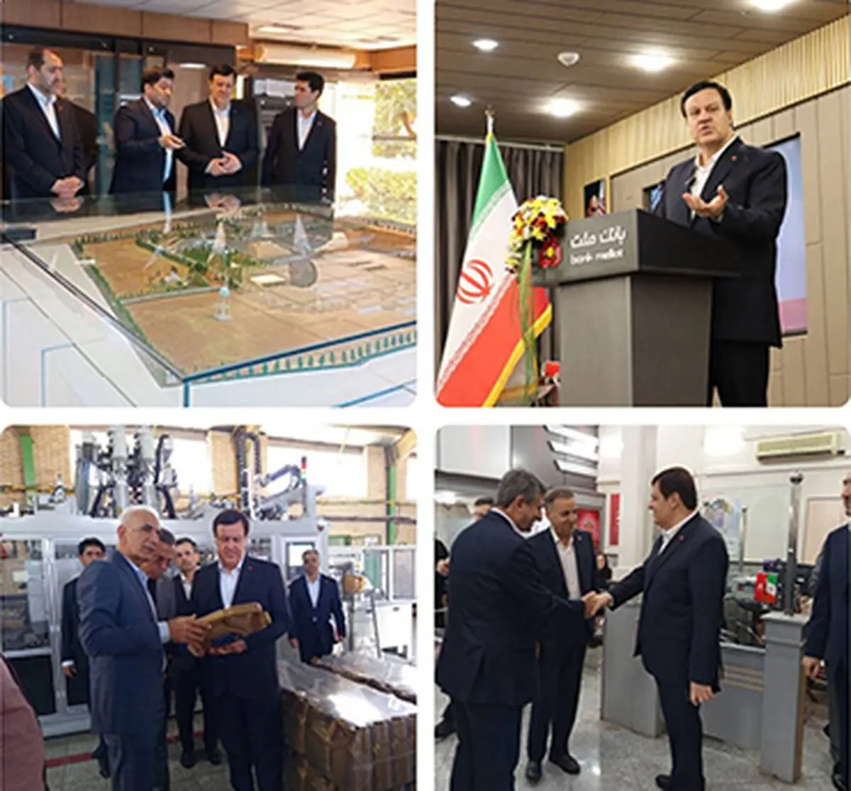 بازدید مدیرعامل بانک ملت از واحدهای صنعتی و شعب استان لرستان / حمایت از تولید و اشتغال با توسعه و تنوع بخشی به ابزارهای تامین مالی