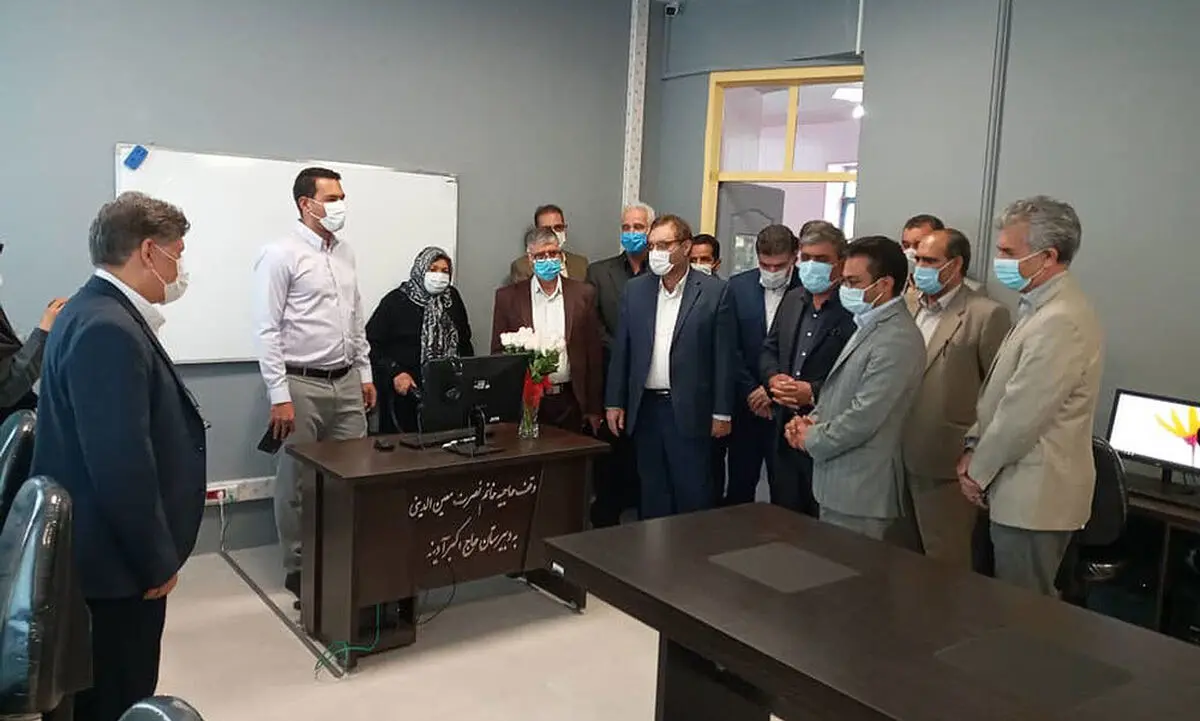 افتتاح مرکز ارائه الکترونیکی محتوا و مواد درسی با اعتباری بالغ بر۵۰۰ میلیون تومان 