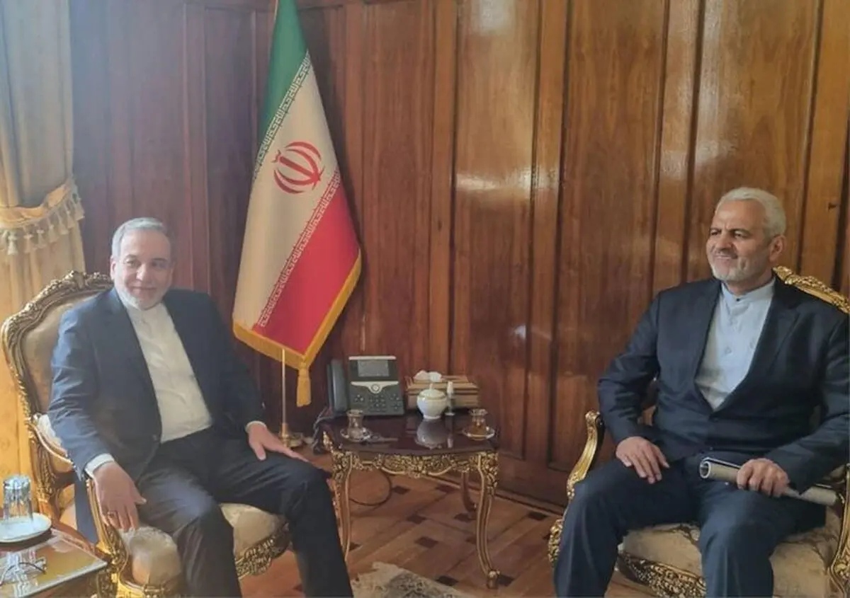 دیدار سرپرست سفارت جمهوری اسلامی ایران در کابل با «عراقچی»