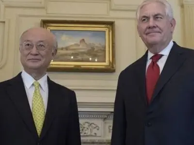 Tillerson, Amano discuss Iran nuclear pact