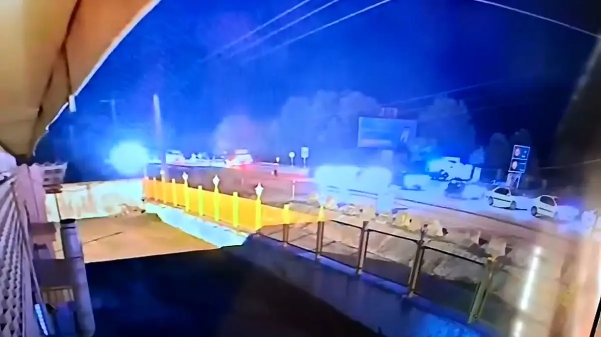 فیلم لحظه برخورد تریلی با 10 خودرو در گرگان با 21 نفر مصدوم