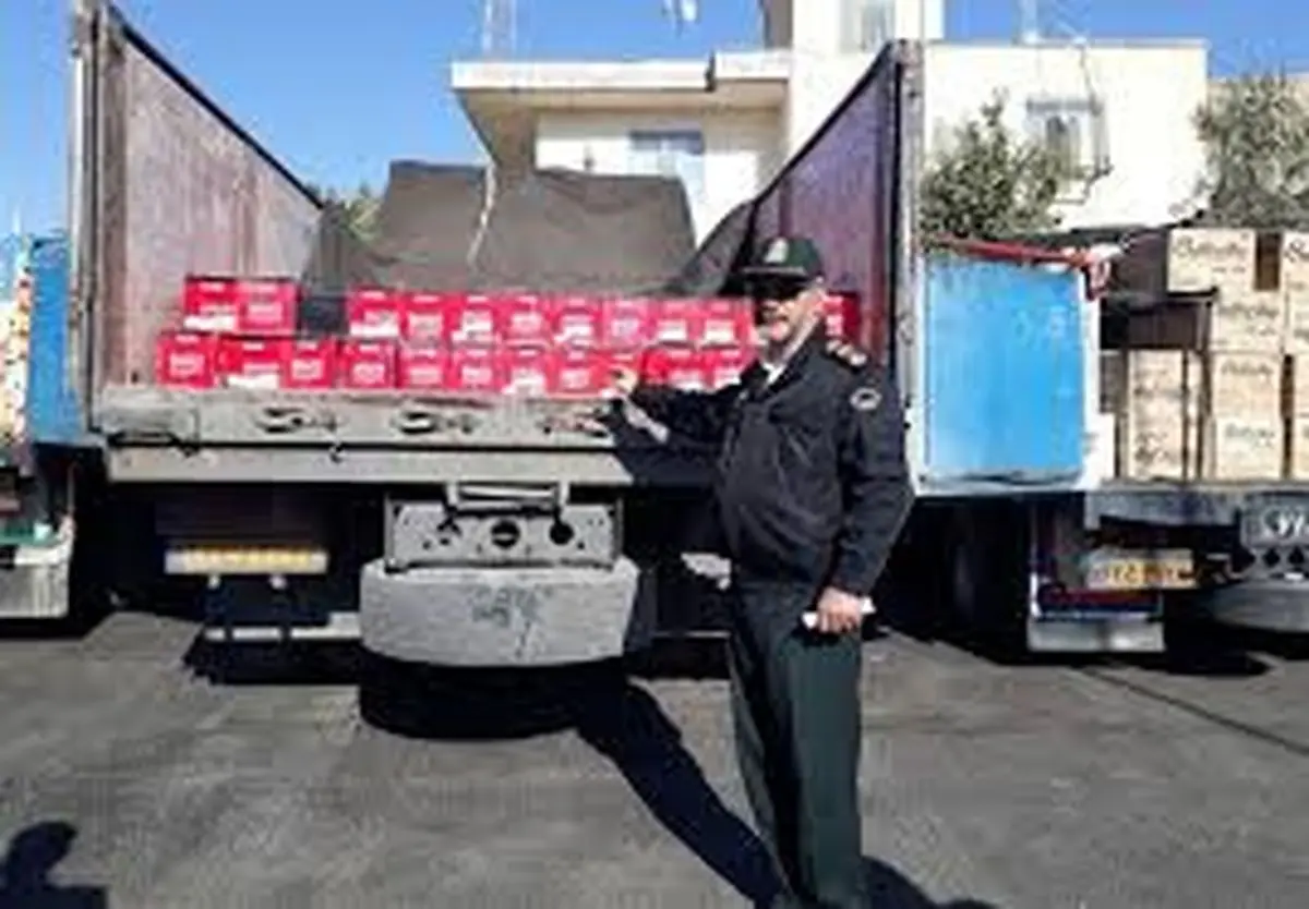کامیون حامل کالای قاچاق در شهرستان بروجن چهارمحال و بختیاری توقیف شد