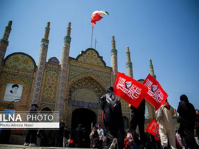 پیاده‌روی جاماندگان اربعین در قزوین